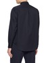 Back View - Click To Enlarge - J∞QUALITY - Wool Silk Shirt