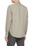 Back View - Click To Enlarge - J∞QUALITY - Wool Silk Shirt