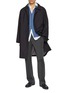 Figure View - Click To Enlarge - J∞QUALITY - Zip Up Cashmere Silk Knit Jacket