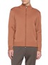 J∞QUALITY Zip Up Cashmere Silk Knit Jacket