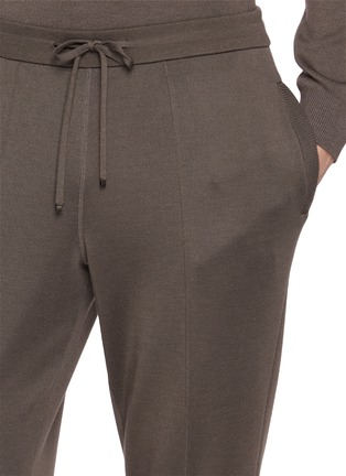  - J∞QUALITY - Centre Press Cashmere Silk Knit Pants