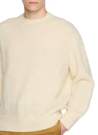  - J∞QUALITY - Sadle Crewneck Wool Knit Sweater
