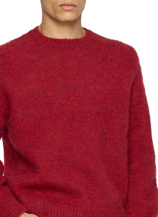  - J∞QUALITY - Sadle Crewneck Wool Knit Sweater