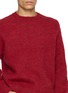  - J∞QUALITY - Sadle Crewneck Wool Knit Sweater