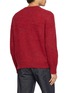 Back View - Click To Enlarge - J∞QUALITY - Sadle Crewneck Wool Knit Sweater