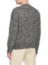 Back View - Click To Enlarge - J∞QUALITY - Sadle Crewneck Wool Knit Sweater