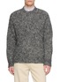 J∞QUALITY Sadle Crewneck Wool Knit Sweater