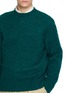  - J∞QUALITY - Sadle Crewneck Wool Knit Sweater