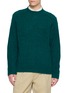 J∞QUALITY Sadle Crewneck Wool Knit Sweater