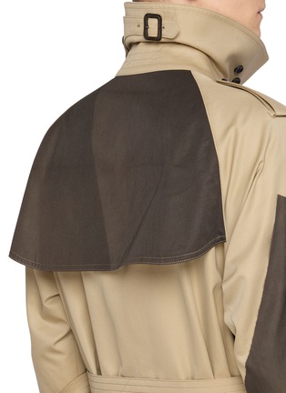  - J∞QUALITY - Spray Dyed Panelled Trench Coat