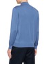 Back View - Click To Enlarge - J∞QUALITY - Mock Neck Cashmere Silk Knit Sweater