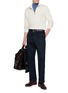 Figure View - Click To Enlarge - J∞QUALITY - Mock Neck Cashmere Silk Knit Sweater
