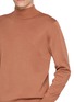  - J∞QUALITY - Mock Neck Cashmere Silk Knit Sweater
