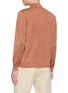 Back View - Click To Enlarge - J∞QUALITY - Mock Neck Cashmere Silk Knit Sweater