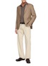Figure View - Click To Enlarge - J∞QUALITY - Mock Neck Cashmere Silk Knit Sweater