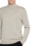  - J∞QUALITY - Mock Neck Cashmere Silk Knit Sweater