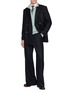 Figure View - Click To Enlarge - J∞QUALITY - Half-Zip Cashmere Silk Knit Sweater