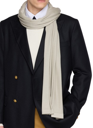 Figure View - Click To Enlarge - J∞QUALITY - Large Knitted Stole
