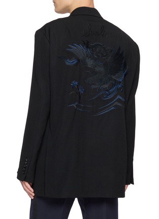 Back View - Click To Enlarge - J∞QUALITY - Embroidered Blazer
