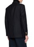 Back View - Click To Enlarge - J∞QUALITY - Single Breasted Patch Pocket Wool Blazer