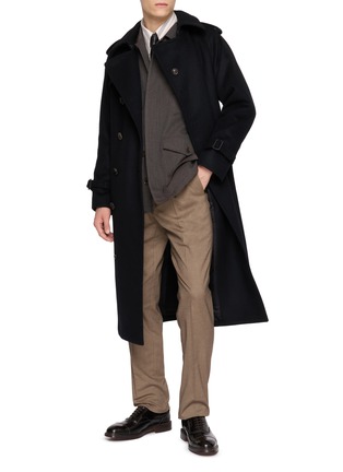 Figure View - Click To Enlarge - J∞QUALITY - Double Breasted Trench Coat