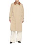 J∞QUALITY Balmacaan Detachable Collar Long Coat