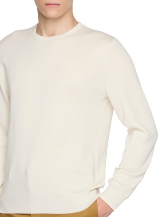  - J∞QUALITY - Crewneck Cashmere Silk Knit Sweater