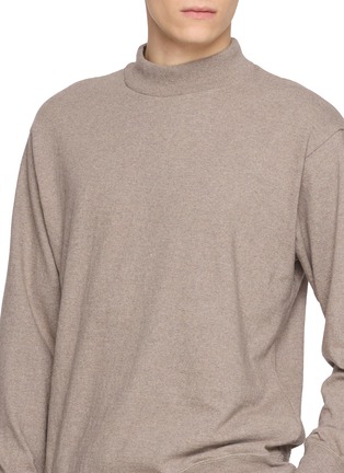  - J∞QUALITY - Eco Fusion Mock Neck Sweater T-shirt