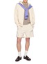Figure View - Click To Enlarge - J∞QUALITY - Eco Fusion Mid Weight Zip Hoodie
