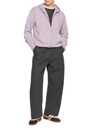 Figure View - Click To Enlarge - J∞QUALITY - Eco Fusion Mid Weight Zip Hoodie