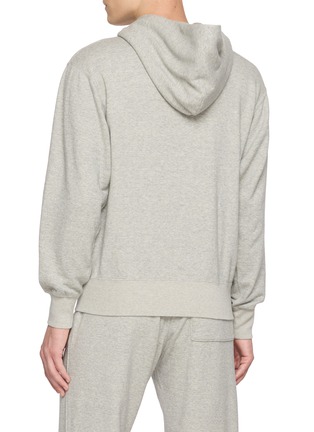 Back View - Click To Enlarge - J∞QUALITY - Eco Fusion Mid Weight Zip Hoodie
