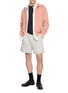 Figure View - Click To Enlarge - J∞QUALITY - Eco Fusion Mid Weight Zip Hoodie