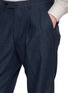  - J∞QUALITY - Brushed Wool Tapered Trousers
