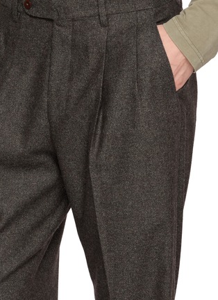  - J∞QUALITY - Brushed Wool Tapered Trousers