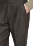  - J∞QUALITY - Brushed Wool Tapered Trousers