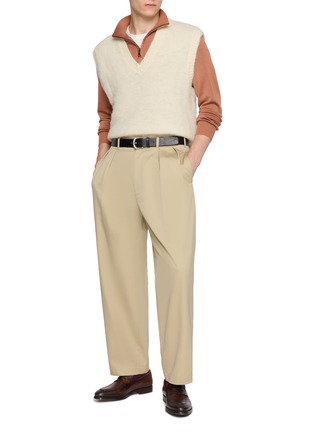 Figure View - Click To Enlarge - J∞QUALITY - V-Neck Wool Knit Vest