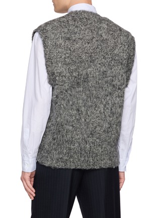 Back View - Click To Enlarge - J∞QUALITY - V-Neck Wool Knit Vest