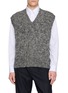 J∞QUALITY V-Neck Wool Knit Vest