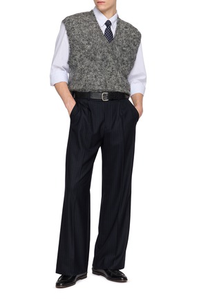 Figure View - Click To Enlarge - J∞QUALITY - V-Neck Wool Knit Vest