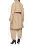 Back View - Click To Enlarge - LAMRONS - Safari Pocket Belted Trench Coat