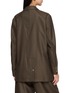 Back View - Click To Enlarge - LAMRONS - Moon Single Breasted Oversized Blazer