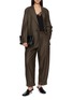 Figure View - Click To Enlarge - LAMRONS - Moon Single Breasted Oversized Blazer