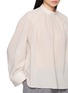  - LAMRONS - Gathered High Neck Smock Top