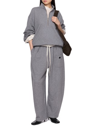 Figure View - Click To Enlarge - LAMRONS - Gathered High Neck Smock Top