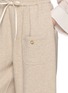  - LAMRONS - Pocket Detail Drawstring Waistband Pants