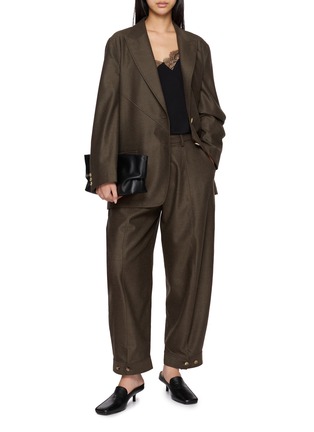 Figure View - Click To Enlarge - LAMRONS - Cuffed Balloon Leg Pants