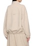 Back View - Click To Enlarge - LAMRONS - Balloon Sleeve Half Zip Sweatshirt