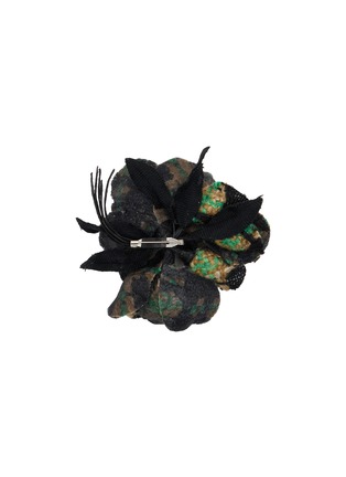 Detail View - Click To Enlarge - KIJINOKANOSEI - Hisui Tweed Corsage