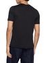 Back View - Click To Enlarge - RAY OF HOURS - N°01 Silk Cotton T-Shirt