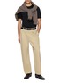 Figure View - Click To Enlarge - RAY OF HOURS - Silk Cotton Short Sleeve T-Shirt